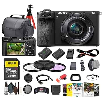 Sony α6700 Amazon.com : Sony Alpha a6700 Mirrorless Camera, 26 MP